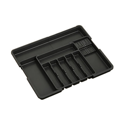Plastic Rectangle Utensil Storage Set