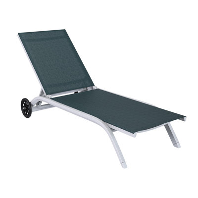 Vertia Outdoor Chaise Lounge by Ebern Designs