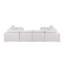 Canapé modulaire avec méridienne 8 pièces Pittsgrove