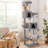 Timmins 78.3" Multi-Level Cat Tree with Cat Scratching Posts, Warm Cat Condo For Indoors-820771272