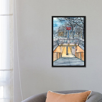 « city scene vi », reproduction d’impression sur toile