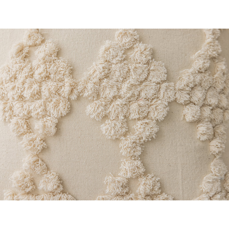 Housse de coussin Novel, Beige, Carré
