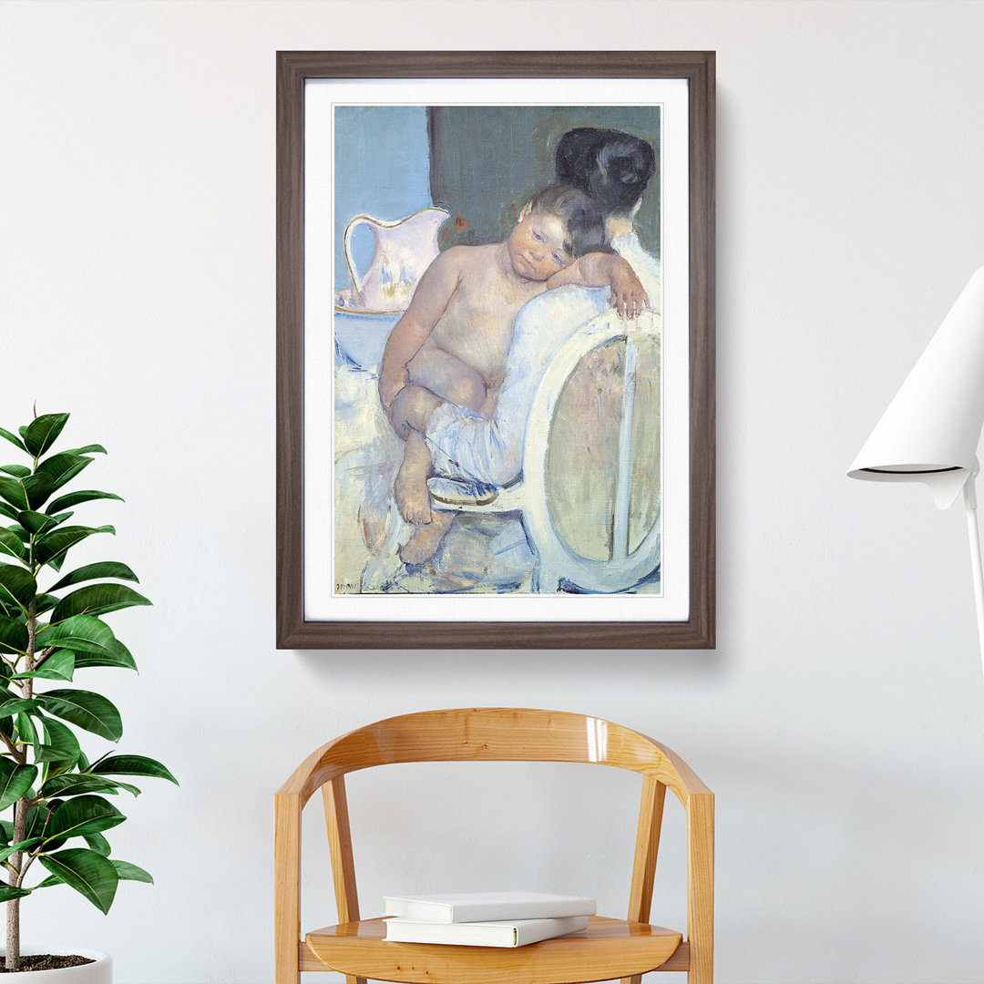 Mother and Child Vol.7 by Mary Cassatt - Framed Print