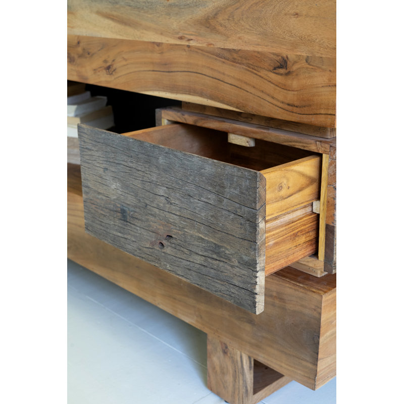Console en bois massif Elser