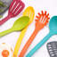 Ensemble d'ustensiles de cuisine en silicone coloré 6 pièces, outils de cuisine antiadhésifs résistants à la chaleur, accessoires de cuisine