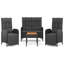 Ensemble de conversation pour 4 personnes avec coussins-88618041