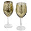 Gold Plated 295.7ml Wine Glass