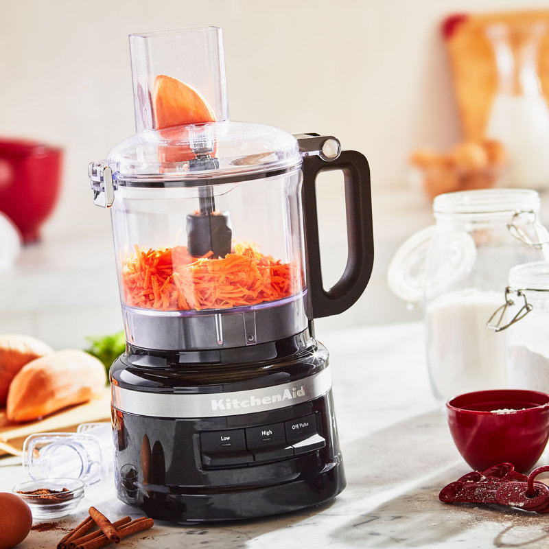 KitchenAid® 7 Cup Food Processor, Onyx Black