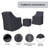 Isfried Metal Frame Outdoor Conversation Set Cover