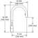 Azure Two Handle Pull-Down Kitchen Faucet With C-Spout