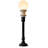 Black Resin+Acrylic Free form Floor Lamps