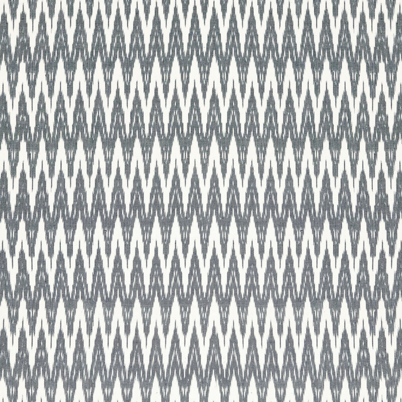 Kilimanjaro Ikat Fabric, Denim
