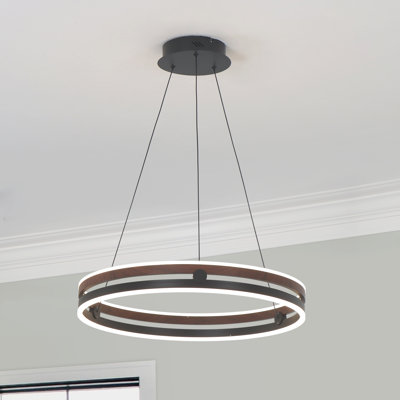 Luminaire suspendu moderne en aluminium à intensité variable
