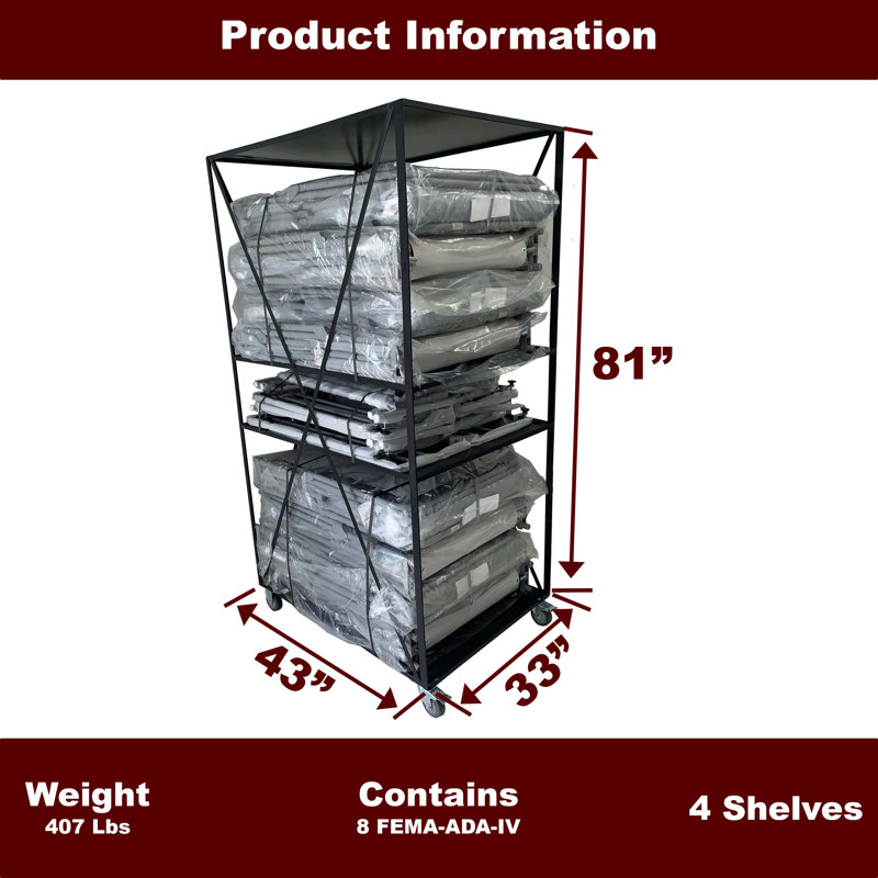 Chariot de rangement Blantex