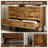 7 Drawer Wide Modern Chest Of Drawers With X-Shaped Sturdy Base-1576804999