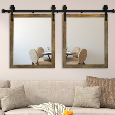 Jaylen Engineered Wood Flat Wall Mirror