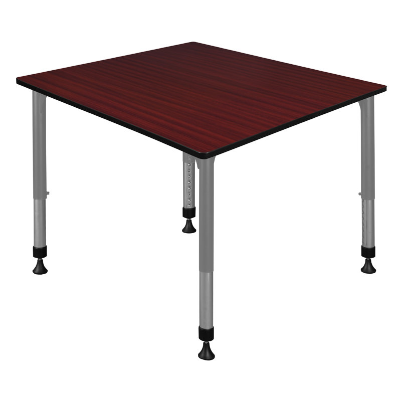 Table de pause Kee, Acajou, H 34 po x L 56 po x l 56 po