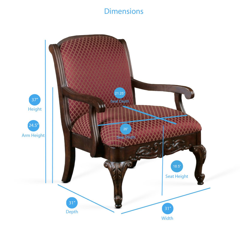 Fauteuil Aure Magenta pour le salon