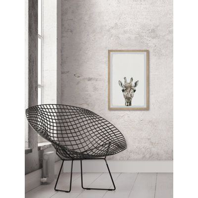 " Cheeky Giraffe IV " Painting Print