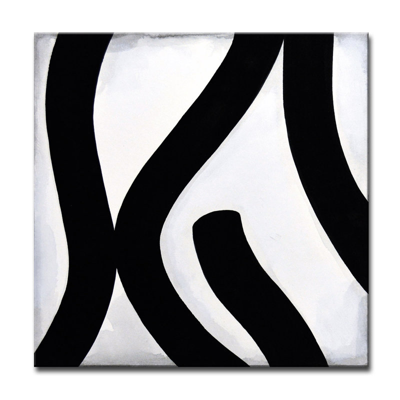 «Curves I» par Norman Wyatt Jr. - Impression sur toile tendue, H 20 po x l 20 po x P 1,5 po