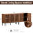 Jayney Unfinished TV Stand for TVs up to 88"