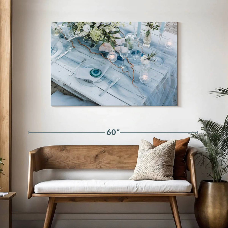 Senne Elegant Table Setup, 30" H x 45" W