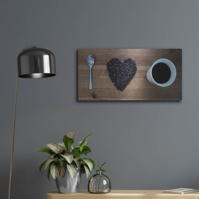 «I Love Coffee» par Nicklas Gustafsson, H 12 po x l 24 po