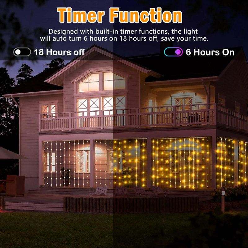 Anderia 600cm LED Indoor / Outdoor String Lights