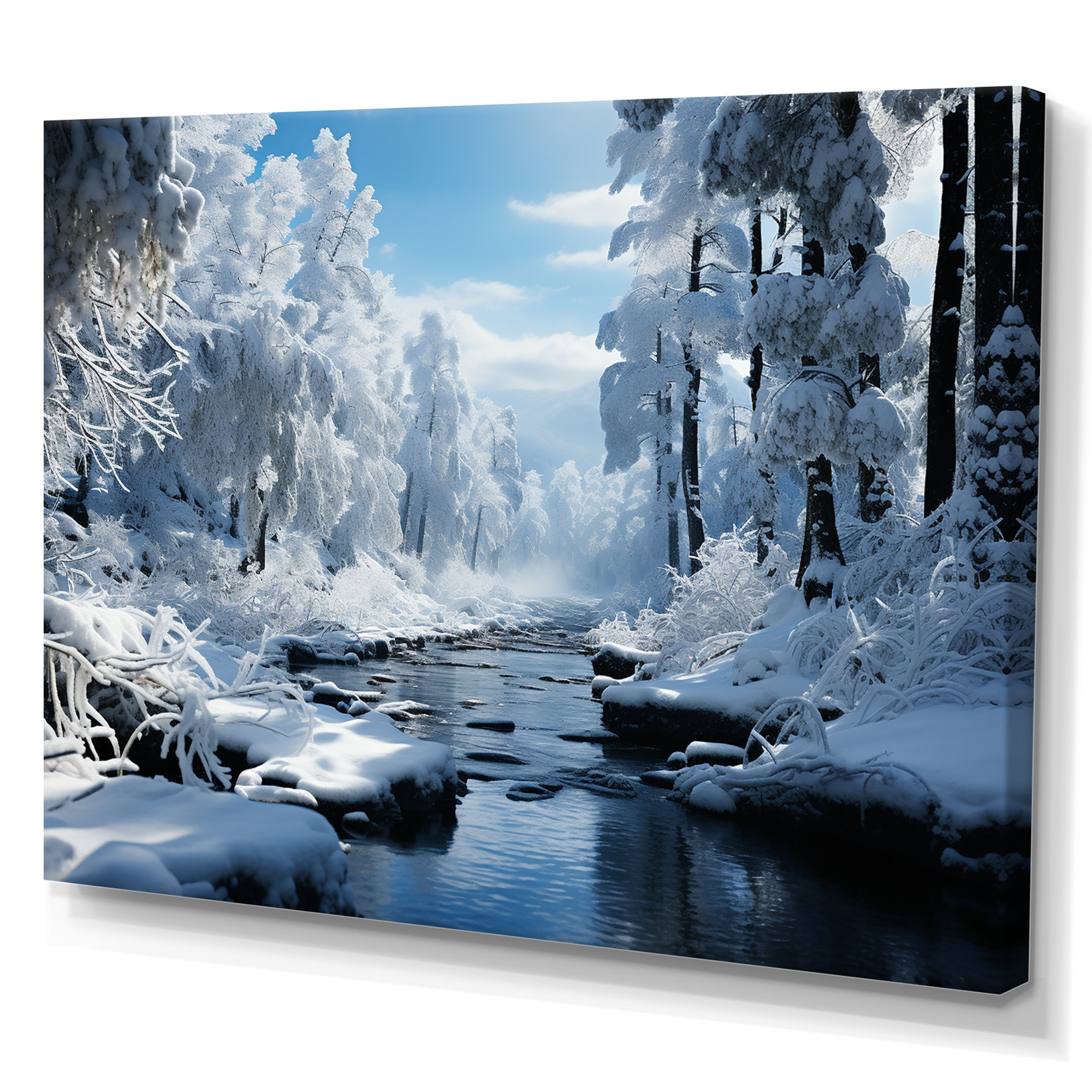 Winters Morning Canvas Print main image 0