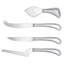 Cheese 4 Piece Stainless Steel Cheese Serving Set