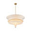Lustre moderne 5 lumières en tissu Boho