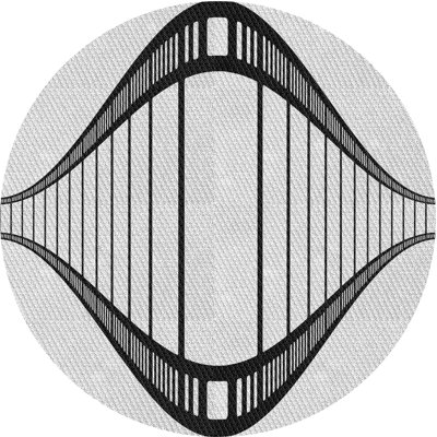 Tapis gris Rotem