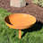 Union Round Wood-Burning Steel Finish Cast Iron Outdoor Raised Fire Pit Bowl - Brown - 30"-1434217335-1434217331