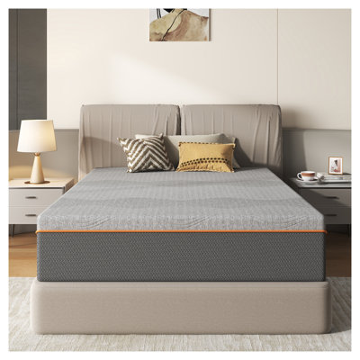12-Inch Full Size Memory Foam Mattress with Green Tea Extract and Charcoal Infusion
