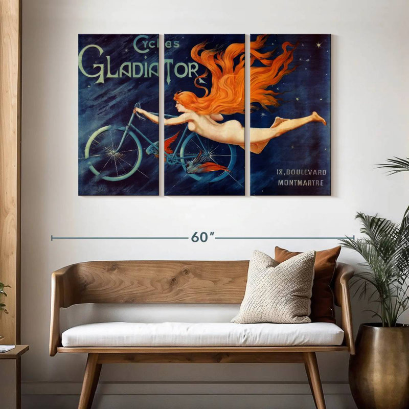 Mehar Cycles Gladiator, 32" H x 50" W
