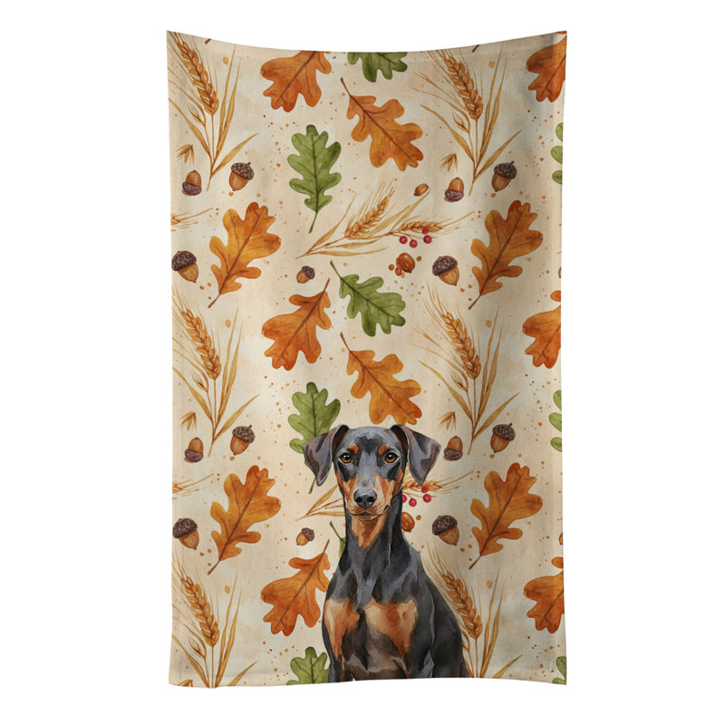 Serviette de cuisine allemande Pinscher Heirloom, Pinscher allemand