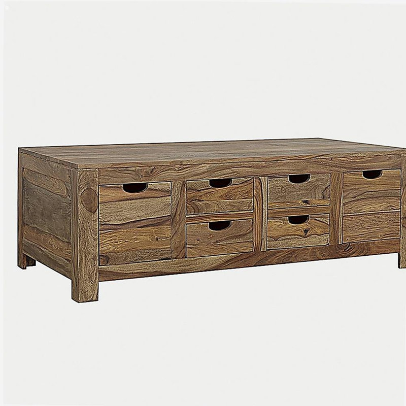 Table basse Salishan Natural Sapele