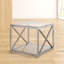 Almaguer Glass Top End Table-27809682
