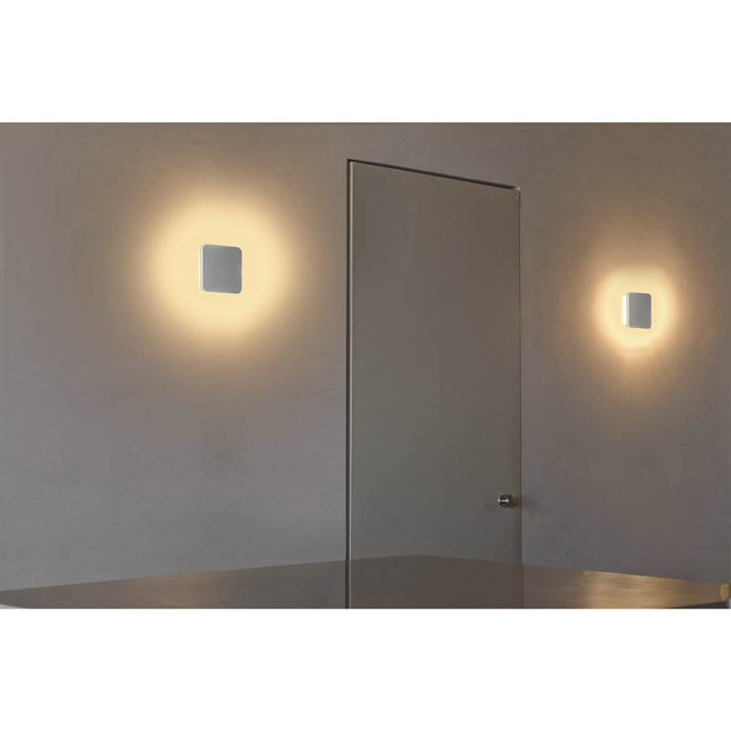 Guinn Plastic LED Flush Mounted Sconce
