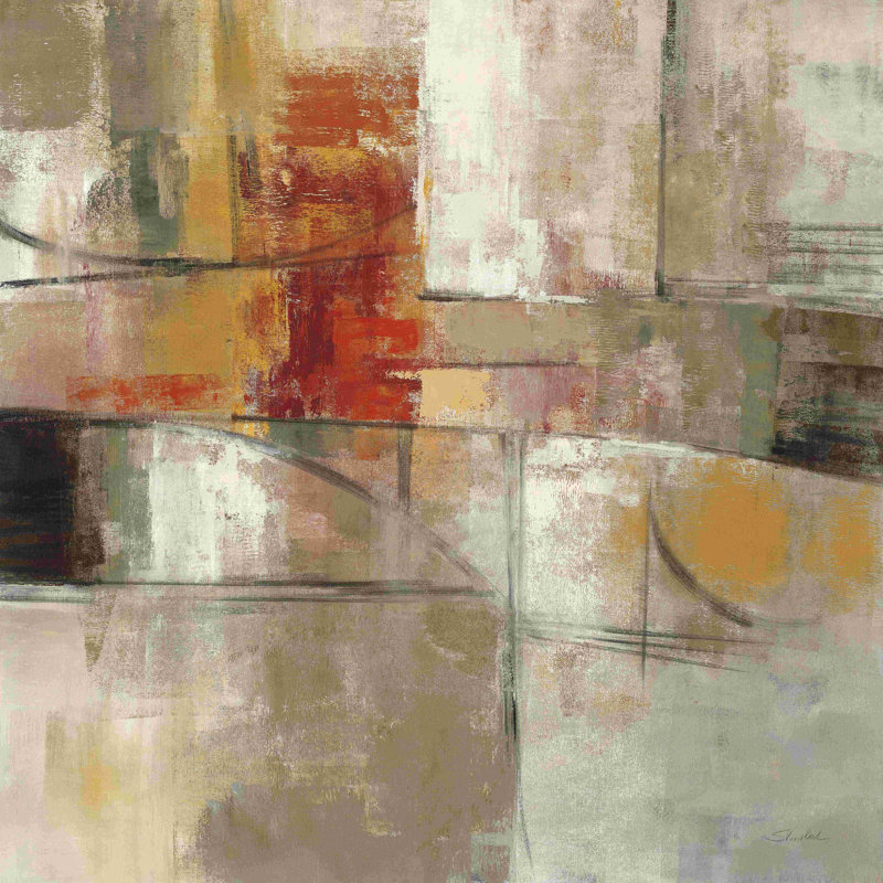 Trajectoire par Silvia Vassileva - reproduction d'art sur toile tendue, L 36 po x H 36 po