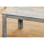 Table de salon 3 pièces - stratifié gris: table basse et 2 tables de bout, look attrayant dans la pièce: design élégant stratifié