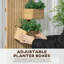 Arlillian Wood Wall Planter