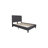 Aluino Panel Button Tufted Upholstered Platform Bed Frame - No Box Spring Required-671736504-671736509