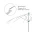 Parasol de marché Sunbrella® 11 pi Kalona-87654958