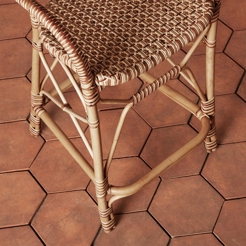 Antibes Counter Stool In Terracotta