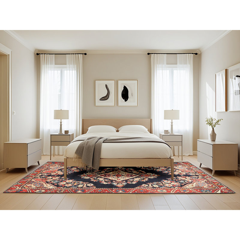 Absolon Oriental Indoor Rug, Rectangle 5' x 8'