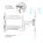 ONKRON Single Screen Wall Mount-50893896