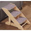Rampe d'escalier réglable en bois