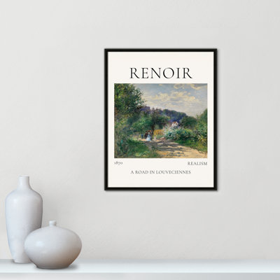 Old Masters Collection "A Road in Louveciennes" Print