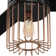 52" Ronan 3 - Blade Caged Retro Vintage Indoor Ceiling Fan with Light and Remote Control
